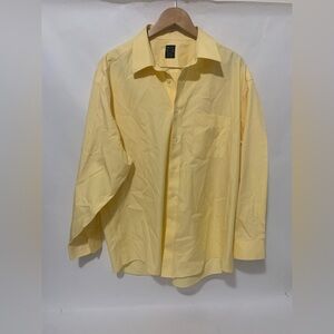 Joseph & Feiss Light Yellow Dress Shirt